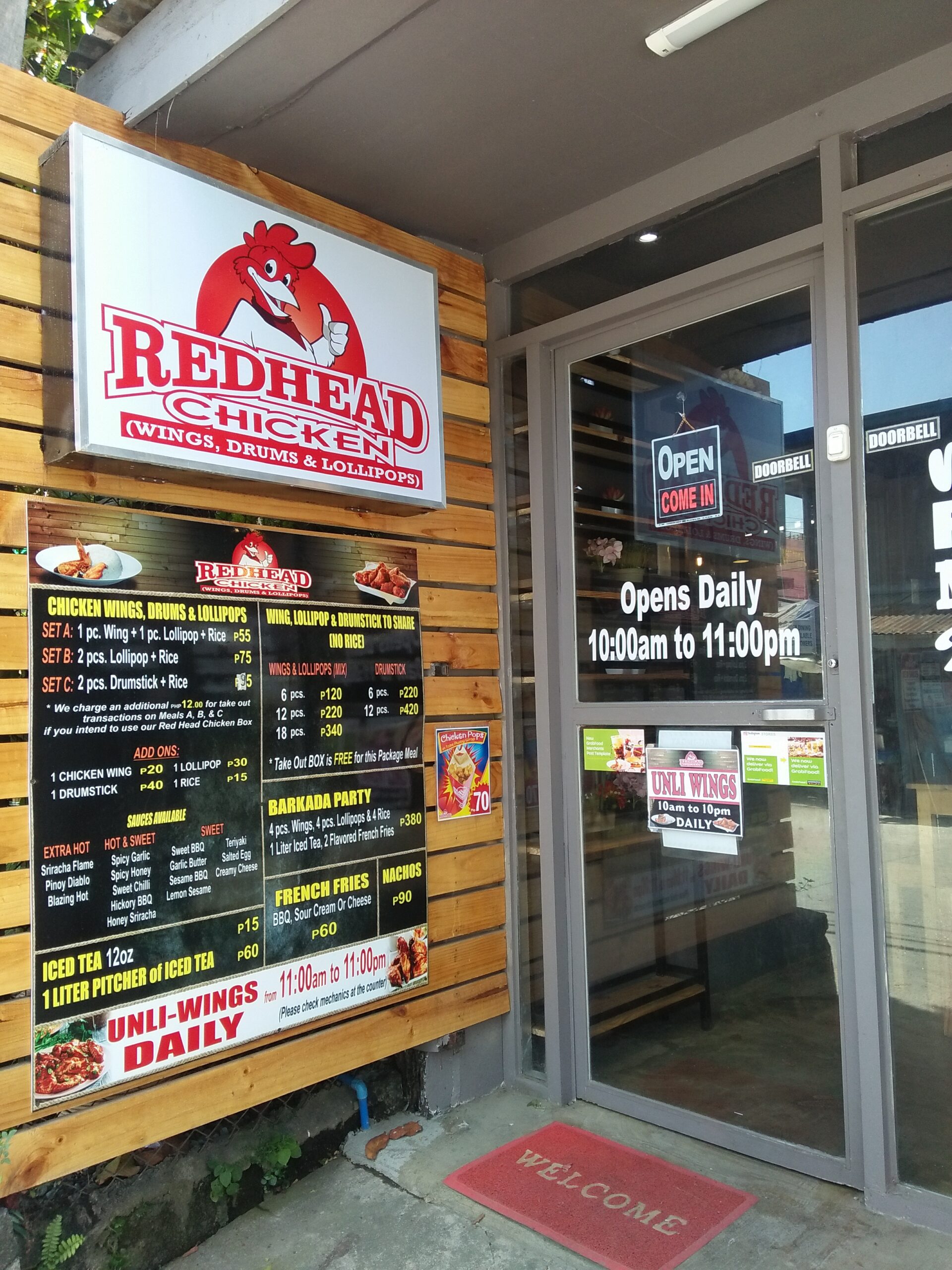 Unli Wings at Red Head Chicken