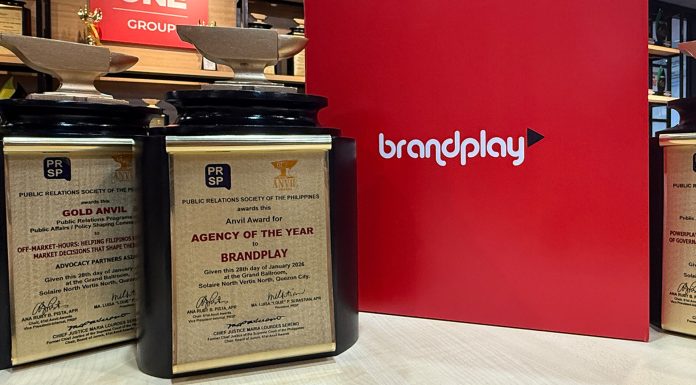 Brandplay Wins Agency Of The Year At 61st Anvil Awards, Takes Home 26 Trophies