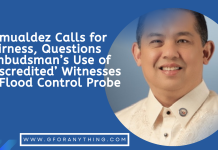 Romualdez Calls for Fairness, Questions Ombudsman’s Use of ‘Discredited’ Witnesses in Flood Control Probe