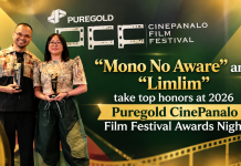 Puregold CinePanalo 2026: “Mono No Aware” and “Limlim” Claim Top Honors